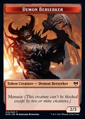 Demon Berserker Token - Foil